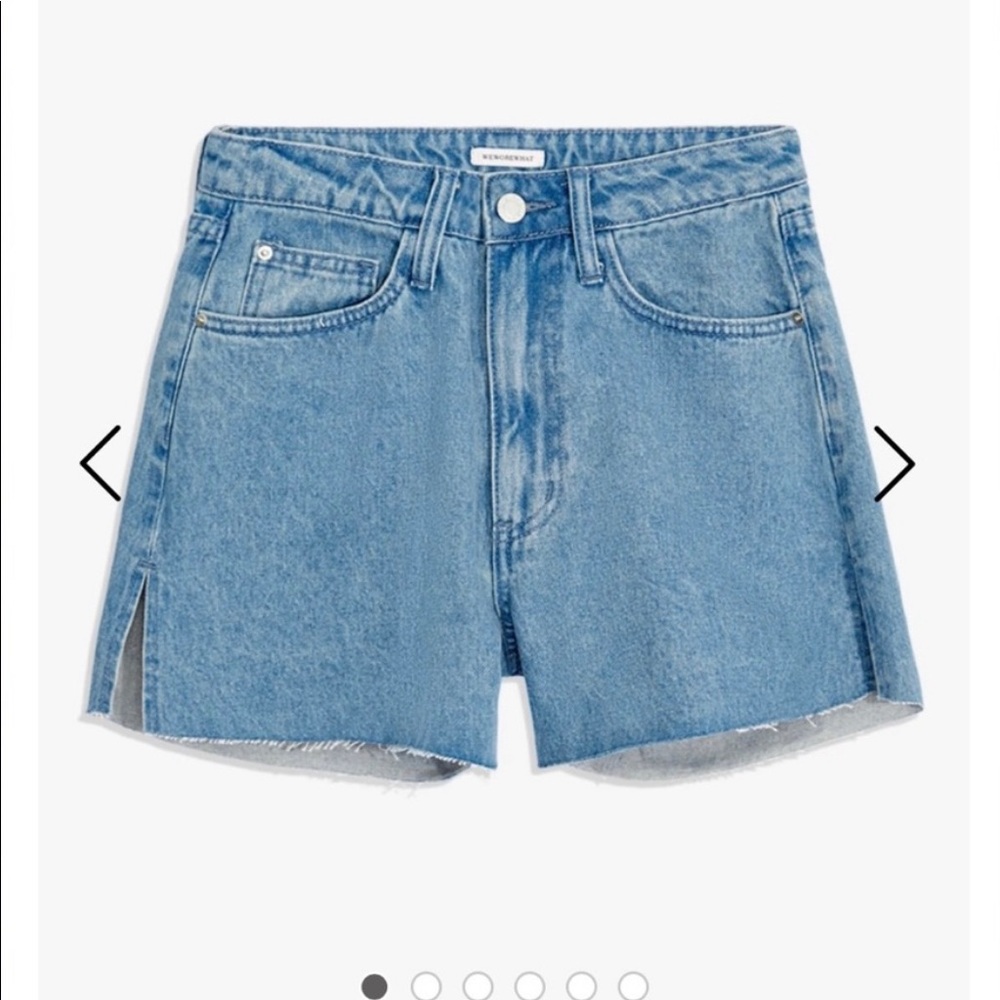 WEWOREWHAT THE BOYFRIEND SHORT Jean shorts size 24